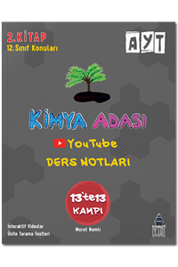 Kimya Adası AYT Kimya Youtube Ders Notları 2.Kitap