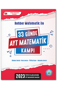 2023 AYT / 33 Günde AYT Matematik Kamp Kitabı