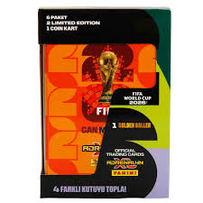 FIFA World Cup 2026 Adrenalyn XL Trading Card Metal Kutu - Turuncu Kutu Veya Yeşil Kutu