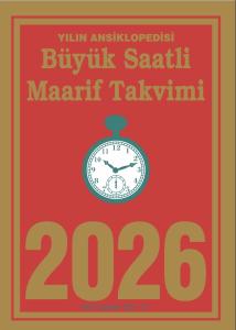 2026 Saatli Maarif Takvimi Büyük Boy
