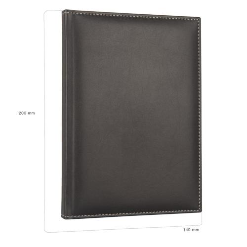 Deri Defter Günlük Journal Ajanda Tarihsiz Düz 160 Yaprak Rainbow Vegan 14x20 c