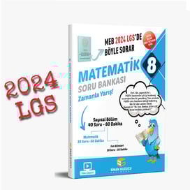 2024 LGS MATEMATİK SORU BANKASI