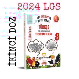 2024 LGS TÜRKÇE SARMAL BRANŞ DENEMESİ ( İKİNCİ DOZ ) | | Sinan Kuzucu 