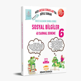 6. SINIF SOSYAL BİLGİLER 40'lı SARMAL BRANŞ DENEMESİ | | Sinan Kuzucu 