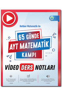 65 Günde AYT Matematik Video Ders Notları