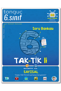 TONGUÇ 6. Sınıf Taktikli Sayısal Soru Bankası  ISBN