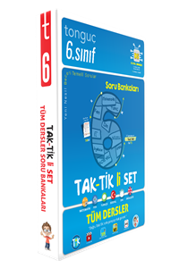 TONGUÇ 6. Sınıf Taktikli Tüm Dersler Soru Bankası Seti