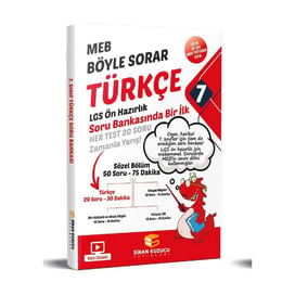 7. Sınıf | Türkçe Soru Bankası | | Sinan Kuzucu Yayınevi