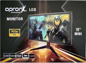 Apronx APX-NW19 900p 19" Led Vga+Hdmi Monitor | | Apronx