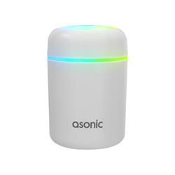 Asonic HN22 Matte Beyaz 2W 300ML kapasiteli 4 Saat Çalışabilir RGB Min