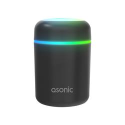 Asonic HN22 Matte Gri 2W 300ML kapasiteli 4 Saat Çalışabilir RGB Mini 