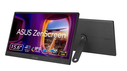 Asus 15.6" ZenScreen MB166CR 15.6 IPS 1920x1080 5ms USB-C Mat Ekran Ta