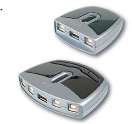 ATEN-US221A USB Arayüzüne Sahip Cihazları Paylaştıran Switch, USB 2.0,