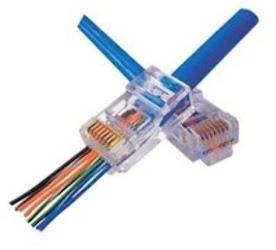Beek BN-MP6-EASY Kolay Tak CAT6 Konektörü, 3U 100 lü paket | | Beek