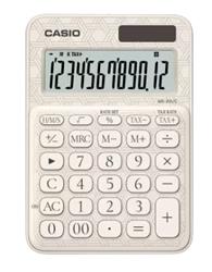 Casio MS-20UC-JWE 12 Hane Beyaz Desenli Masa Üstü Hesap Makinesi | | C