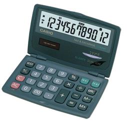 Casio SL-220TE 12 Hane Cep Tipi Kapaklı Hesap Makinesi | | Casıo