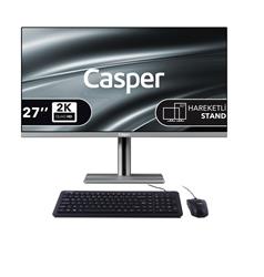 Casper Nirvana A97.255H-DQ00X-V-G Gri Ultra 7 255H Ai 32GB 1TB NVME 27