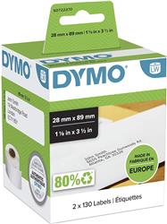 DYMO S0722370 LW Adres Etiketi, 260 etiket 89 x 28 mm (99010) | | Dymo