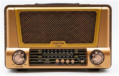 Everton Rt-580 Bluetooth Fm-Usb-Tf-Aux Şarjlı Nostaljik Radyo | | Ever