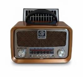 Everton RT-653 Solarlı,Şarjlı Nostaljik Radyo (Bluetooth-USB-SD-FM ) |