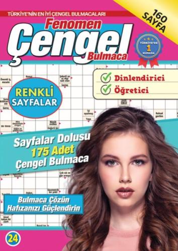 Fenomen Çengel Bulmaca 24 | Bertan Kodamanoğlu | Maxi Yayıncılık