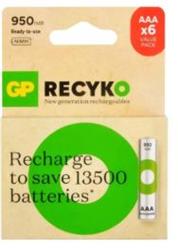 GP AAA 950 mAh Şarjlı İnce Kalem Pil 4+2'li Paket GP100AAAHCE4-2BB | |