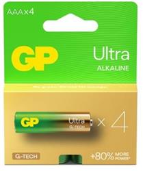 GP G-Tech LR03 AAA Boy Ultra Alkalin İnce Kalem Pil 4'lü Paket GP24AUM
