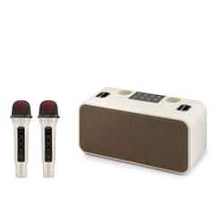 Hadron 186PRO Beyaz Bluetooth Karaoke2 Mikrofonlu Speaker20W 288-121.5