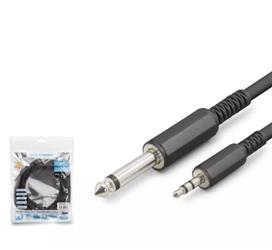 Hadron Hdx1077 6.5Mm To 3.5Mm Kablo Enstrüman Gitar 3M Siyah | | Nodar