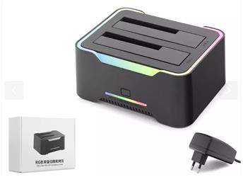 Hadron Hdx1790 HDD Docking – USB 3.0, 2.5 & 3.5 HDD-SSD, 8TB Destekli 