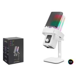 HADRON M6W Gaming RGB Masaüstü Mikrofon Type-C 192kHz 24Bit Beyaz | | 