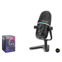 HADRON ME5 Gaming RGB Masaüstü Mikrofon Çift Modlu Gain Kontrollü Type
