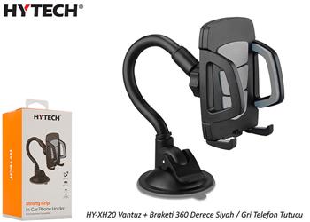 Hytech HY-XH20 Vantuz + Braketi 360 Derece Siyah-Mavi Telefon Tutucu |