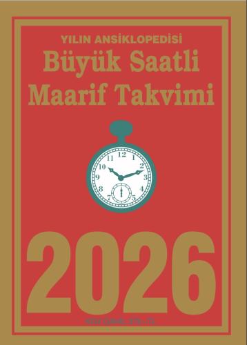 2026 Saatli Maarif Takvimi Büyük Boy