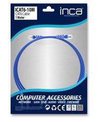 INCA ICAT6- 1MT Cat6 Mavi Kablo | | İnca