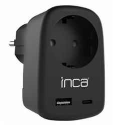 INCA IPW-42SY TYPE-C+ USB-A Giriş Soketli Duvar Prizi | | İnca