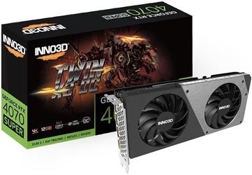 Inno3D GeForce RTX4070 SUPER Twin x2 OC 12GB 192Bit GDDR6X (N407S2-126