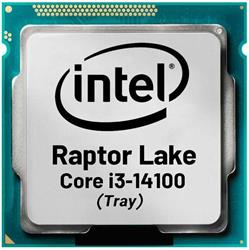 Intel Core i3 14100 TRAY 4.7 GHz 4 Çekirdek 12 MB 1700 Fansız Kutusuz 