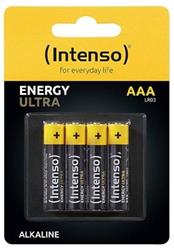 İntenso PBIN-557 LR03 AAA Boy Ultra Alkalin İnce Kalem Pil 4'lü Paket 
