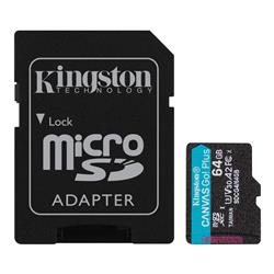 Kingston SDCG4-64GB 64GB microSDXC Canvas Go Plus Gen4 200MB-s A2 U3 V