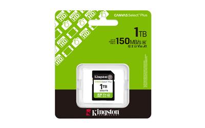 Kingston SDS3-1TB 1TB SDXC Canvas Select Plus Gen3 150MB-s C10 UHS-I U