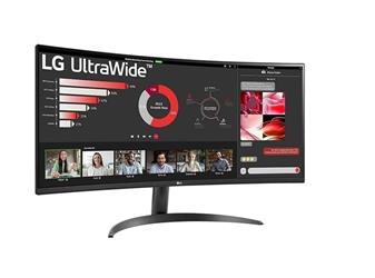 LG 34" 34WR55QC-B 100 Hz WQHD 3440X1440 (Dp+Hdmı+Usb-C) Freesync Curve