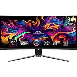 Msi 34" Mpg 341CQPX QD-OLED 3440x1440 240Hz 0.03 ms HDMI DP Type-C Tru