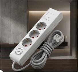 Mutlusan Ri-Tech 3lü 3mt Anahtarlı Şok Korumalı Grup Priz (001 175 370