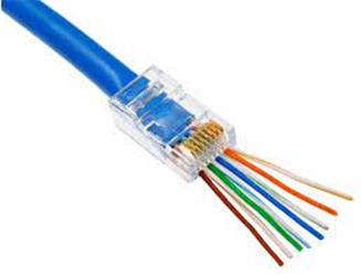 Nova RJ45 Cat6 Açık Uçlu 100lü Paket Konnektör Delikli | | Nova