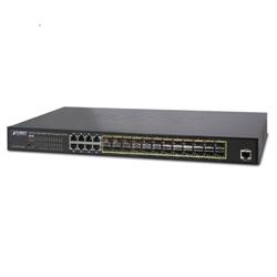 Planet PL-GS-5220-16S8CR Yönetilebilir Switch (L2+ Managed Switch)mini