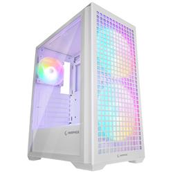 Rampage GYRA V1 WHITE Mesh 650W 80 Plus Bronze 1-12cm+2-16cm Rainbow F