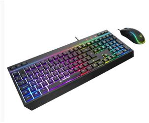 Rampage KM-R57 Siyah RGB Aydınlatmalı Q Oyuncu Multmedia Klavye ve 128
