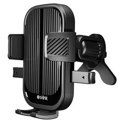 S-link SL-AT84 Universal Ayarlanabilir Siyah Klima Izgara Üzeri Araç T