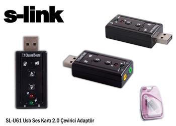 S-link SL-U61 Usb 2.0 Ses Kartı | | S-Link